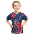 Adelaide Crows NAIDOC 2026 Personalised Kid T Shirt 50 Years of Deadly Aboriginal Art