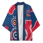 Adelaide Crows NAIDOC 2026 Personalised Kimono 50 Years of Deadly Aboriginal Art