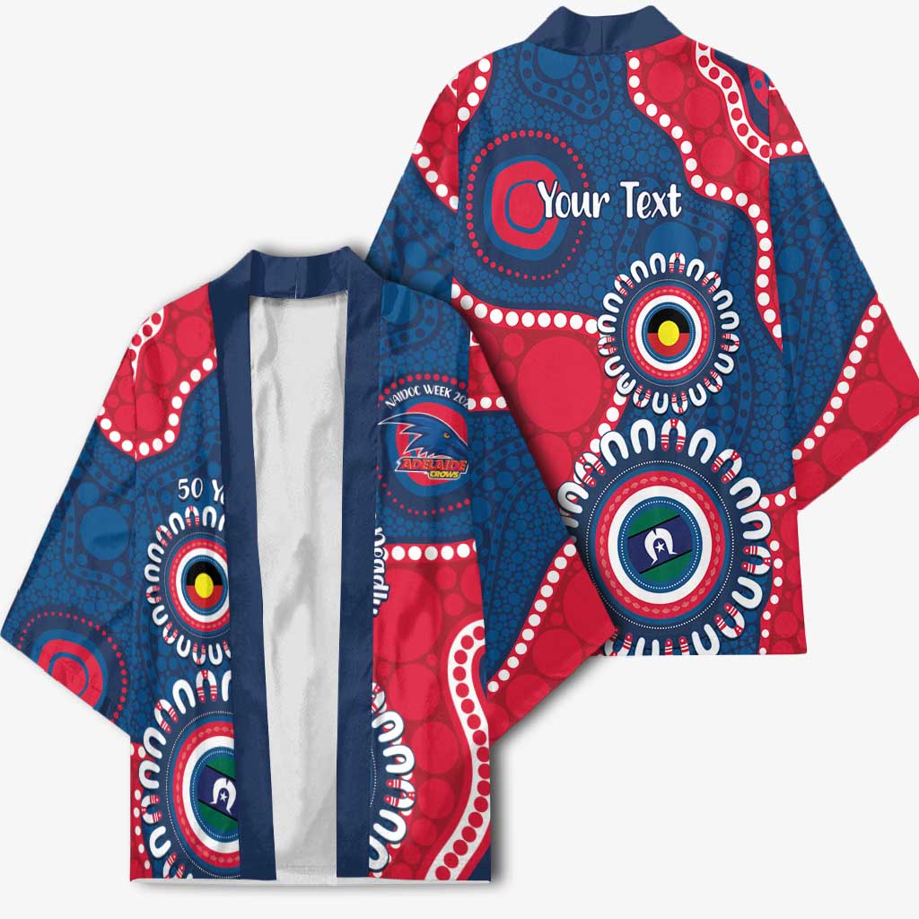 Adelaide Crows NAIDOC 2026 Personalised Kimono 50 Years of Deadly Aboriginal Art