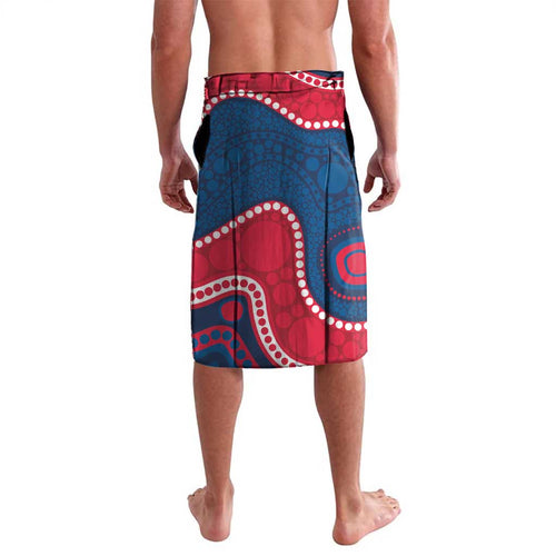 Adelaide Crows NAIDOC 2026 Personalised Lavalava 50 Years of Deadly Aboriginal Art