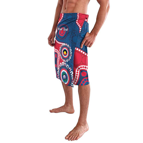 Adelaide Crows NAIDOC 2026 Personalised Lavalava 50 Years of Deadly Aboriginal Art