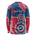 Adelaide Crows NAIDOC 2026 Personalised Long Sleeve Shirt 50 Years of Deadly Aboriginal Art