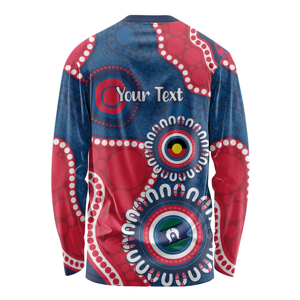 Adelaide Crows NAIDOC 2026 Personalised Long Sleeve Shirt 50 Years of Deadly Aboriginal Art