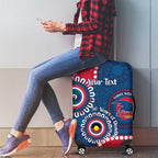 Adelaide Crows NAIDOC 2026 Personalised Luggage Cover 50 Years of Deadly Aboriginal Art