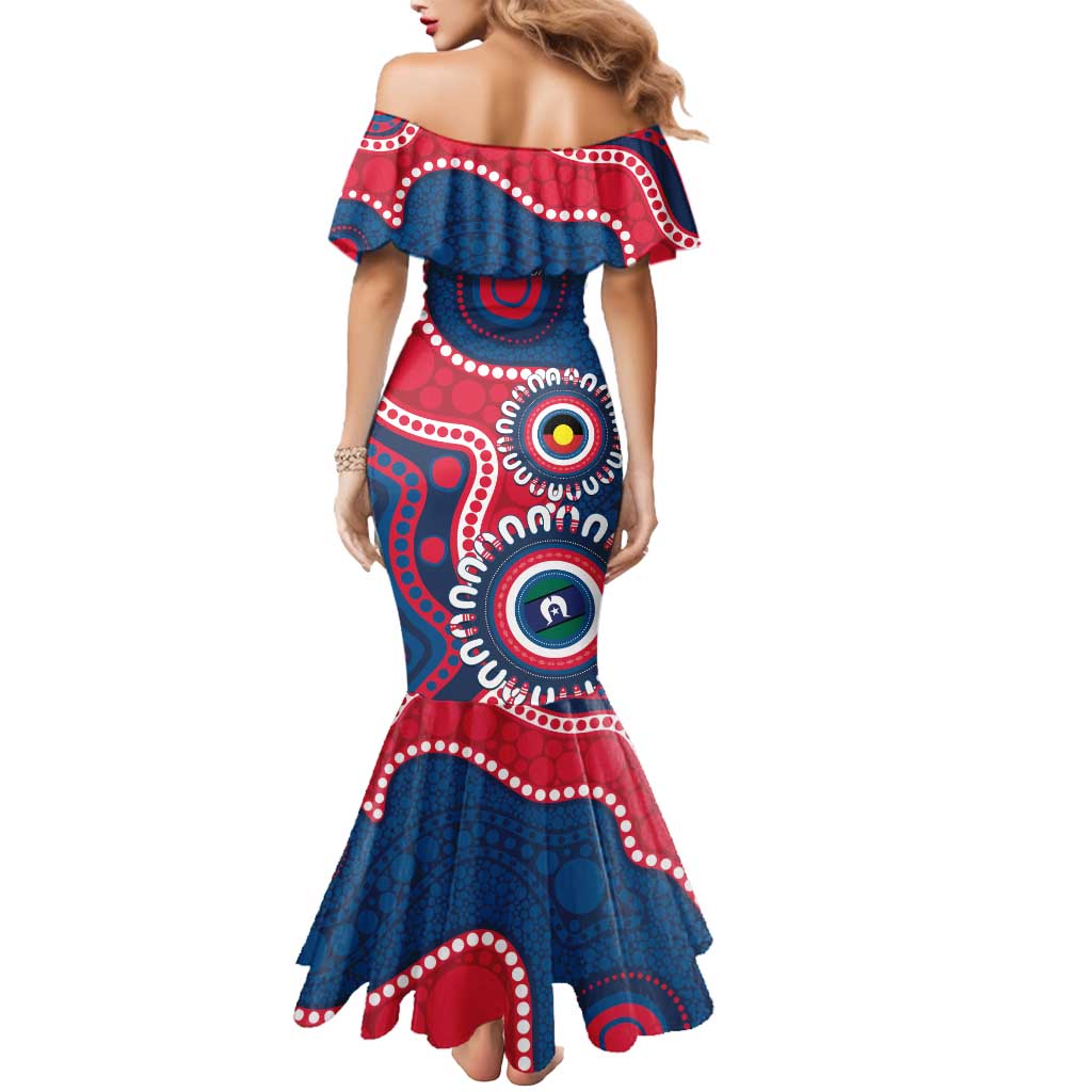 Adelaide Crows NAIDOC 2026 Personalised Mermaid Dress 50 Years of Deadly Aboriginal Art