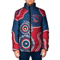 Adelaide Crows NAIDOC 2026 Personalised Padded Jacket 50 Years of Deadly Aboriginal Art