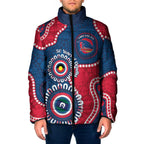 Adelaide Crows NAIDOC 2026 Personalised Padded Jacket 50 Years of Deadly Aboriginal Art