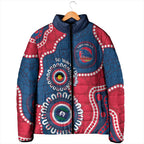 Adelaide Crows NAIDOC 2026 Personalised Padded Jacket 50 Years of Deadly Aboriginal Art