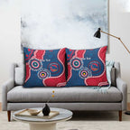 Adelaide Crows NAIDOC 2026 Personalised Pillow Cover 50 Years of Deadly Aboriginal Art
