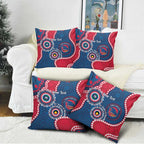 Adelaide Crows NAIDOC 2026 Personalised Pillow Cover 50 Years of Deadly Aboriginal Art