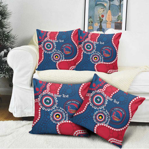 Adelaide Crows NAIDOC 2026 Personalised Pillow Cover 50 Years of Deadly Aboriginal Art