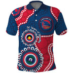 Adelaide Crows NAIDOC 2026 Personalised Polo Shirt 50 Years of Deadly Aboriginal Art