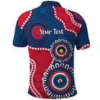 Adelaide Crows NAIDOC 2026 Personalised Polo Shirt 50 Years of Deadly Aboriginal Art