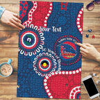 Adelaide Crows NAIDOC 2026 Personalised Puzzle 50 Years of Deadly Aboriginal Art