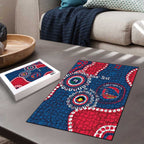 Adelaide Crows NAIDOC 2026 Personalised Puzzle 50 Years of Deadly Aboriginal Art