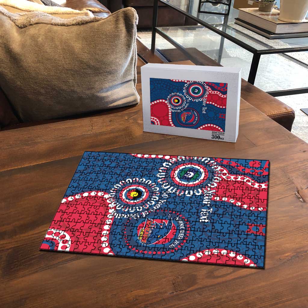 Adelaide Crows NAIDOC 2026 Personalised Puzzle 50 Years of Deadly Aboriginal Art