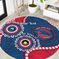 Adelaide Crows NAIDOC 2026 Personalised Round Carpet 50 Years of Deadly Aboriginal Art