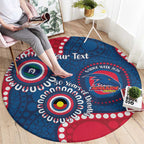 Adelaide Crows NAIDOC 2026 Personalised Round Carpet 50 Years of Deadly Aboriginal Art