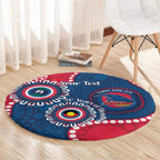 Adelaide Crows NAIDOC 2026 Personalised Round Carpet 50 Years of Deadly Aboriginal Art