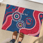 Adelaide Crows NAIDOC 2026 Personalised Rubber Doormat 50 Years of Deadly Aboriginal Art