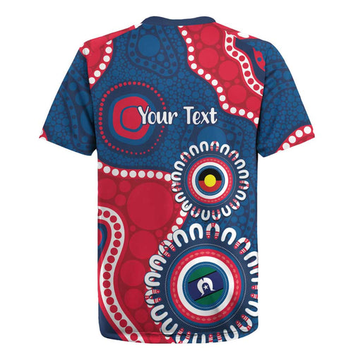 Adelaide Crows NAIDOC 2026 Personalised Rugby Jersey 50 Years of Deadly Aboriginal Art