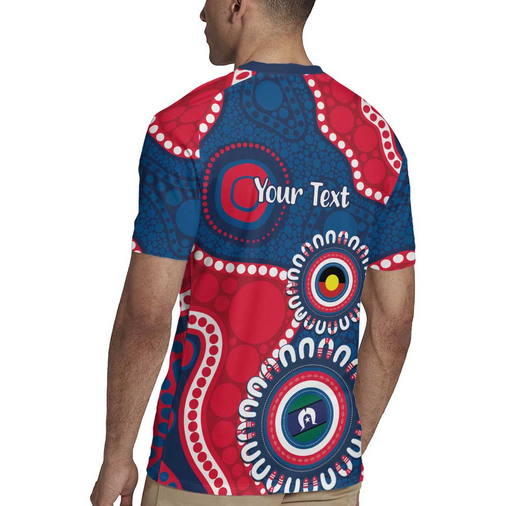 Adelaide Crows NAIDOC 2026 Personalised Rugby Jersey 50 Years of Deadly Aboriginal Art