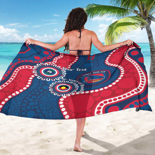 Adelaide Crows NAIDOC 2026 Personalised Sarong 50 Years of Deadly Aboriginal Art