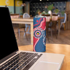 Adelaide Crows NAIDOC 2026 Personalised Skinny Tumbler 50 Years of Deadly Aboriginal Art