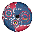 Adelaide Crows NAIDOC 2026 Personalised Spare Tire Cover 50 Years of Deadly Aboriginal Art