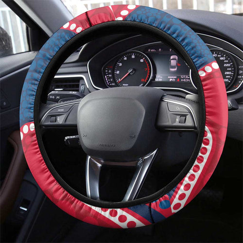 Adelaide Crows NAIDOC 2026 Steering Wheel Cover 50 Years of Deadly Aboriginal Art