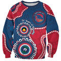 Adelaide Crows NAIDOC 2026 Personalised Sweatshirt 50 Years of Deadly Aboriginal Art