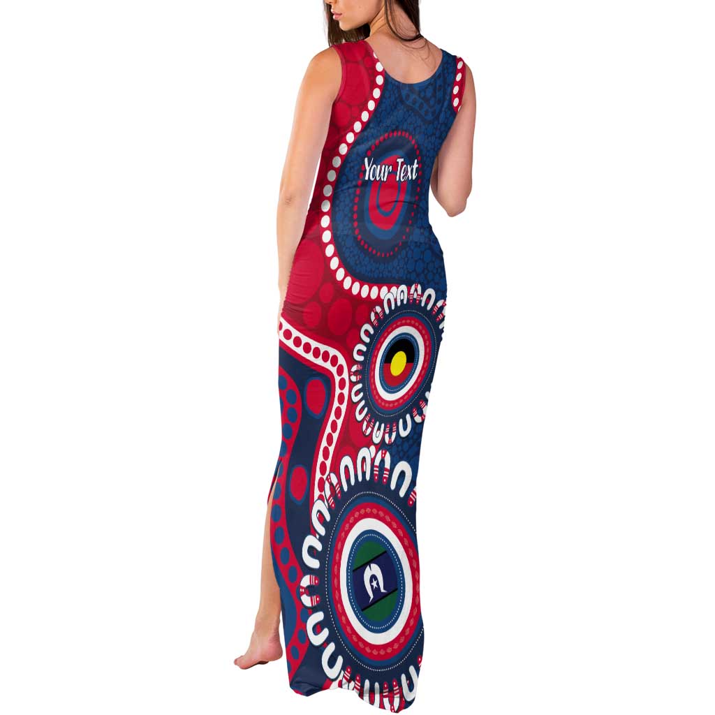 Adelaide Crows NAIDOC 2026 Personalised Tank Maxi Dress 50 Years of Deadly Aboriginal Art