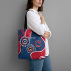 Adelaide Crows NAIDOC 2026 Personalised Tote Bag 50 Years of Deadly Aboriginal Art