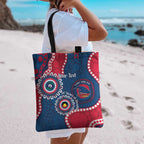 Adelaide Crows NAIDOC 2026 Personalised Tote Bag 50 Years of Deadly Aboriginal Art