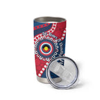 Adelaide Crows NAIDOC 2026 Personalised Tumbler Cup 50 Years of Deadly Aboriginal Art