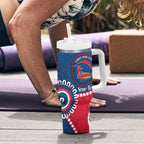 Adelaide Crows NAIDOC 2026 Personalised Tumbler With Handle 50 Years of Deadly Aboriginal Art