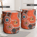 Giants NAIDOC 2026 Personalised Laundry Basket 50 Years of Deadly Aboriginal Art
