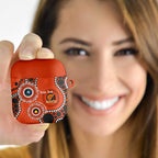 Giants NAIDOC 2026 Personalised AirPods Case 50 Years of Deadly Aboriginal Art