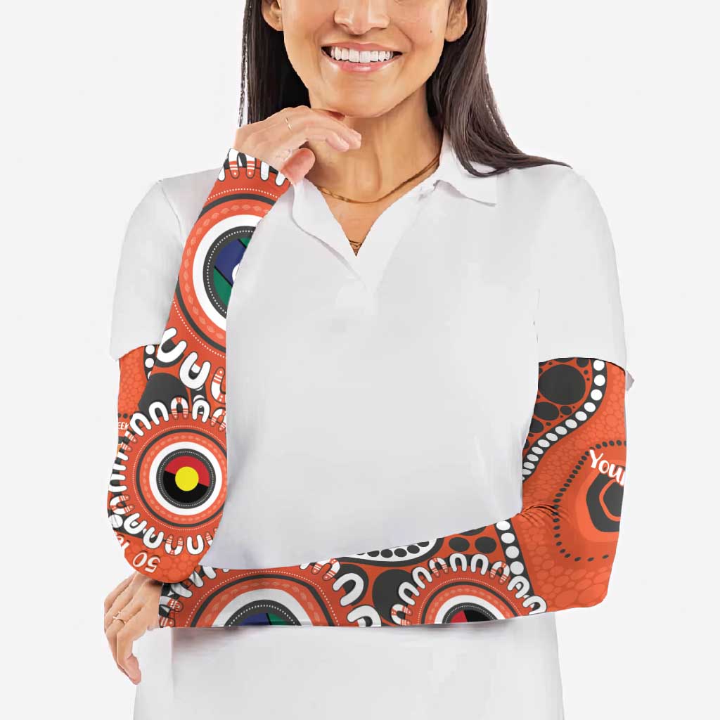 Giants NAIDOC 2026 Personalised Arm Sleeves 50 Years of Deadly Aboriginal Art