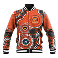 Giants NAIDOC 2026 Personalised Baseball Jacket 50 Years of Deadly Aboriginal Art