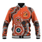 Giants NAIDOC 2026 Personalised Baseball Jacket 50 Years of Deadly Aboriginal Art