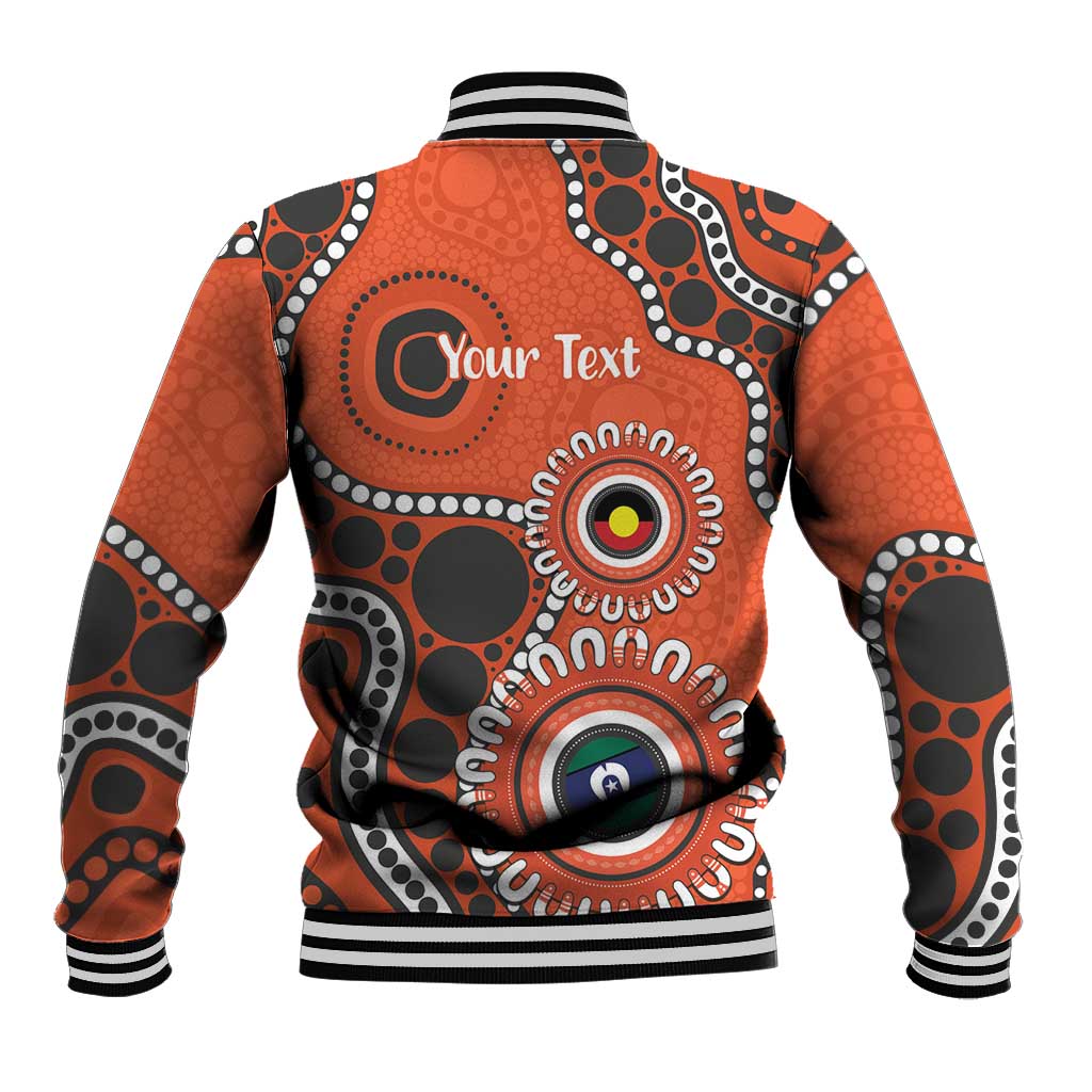 Giants NAIDOC 2026 Personalised Baseball Jacket 50 Years of Deadly Aboriginal Art