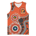 Giants NAIDOC 2026 Personalised Basketball Jersey 50 Years of Deadly Aboriginal Art
