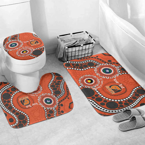 Giants NAIDOC 2026 Personalised Bathroom Set 50 Years of Deadly Aboriginal Art