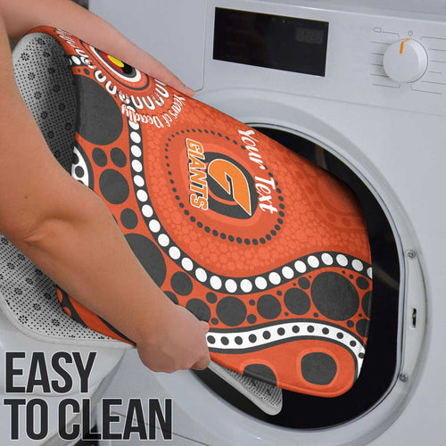 Giants NAIDOC 2026 Personalised Bathroom Set 50 Years of Deadly Aboriginal Art