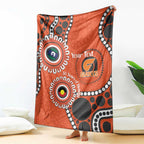 Giants NAIDOC 2026 Personalised Blanket 50 Years of Deadly Aboriginal Art