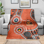 Giants NAIDOC 2026 Personalised Blanket 50 Years of Deadly Aboriginal Art