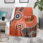 Giants NAIDOC 2026 Personalised Blanket 50 Years of Deadly Aboriginal Art