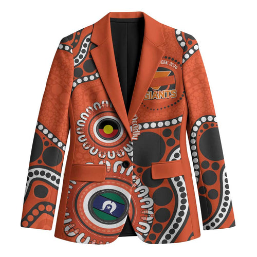 Giants NAIDOC 2026 Personalised Blazer 50 Years of Deadly Aboriginal Art