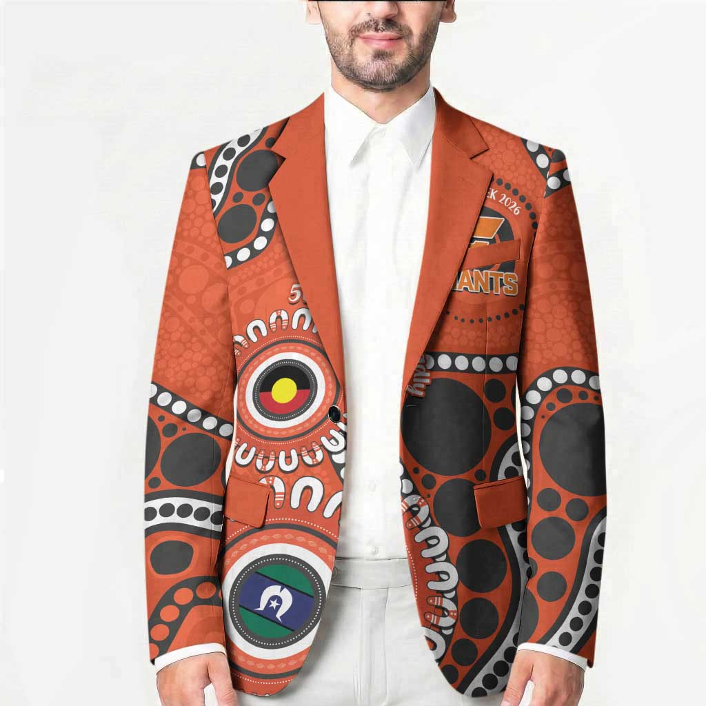 Giants NAIDOC 2026 Personalised Blazer 50 Years of Deadly Aboriginal Art